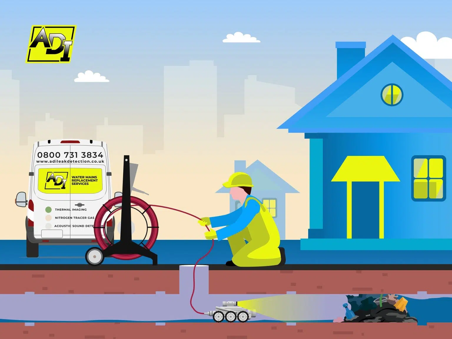 Drainage CCTV Surveys & Investigations Leicester